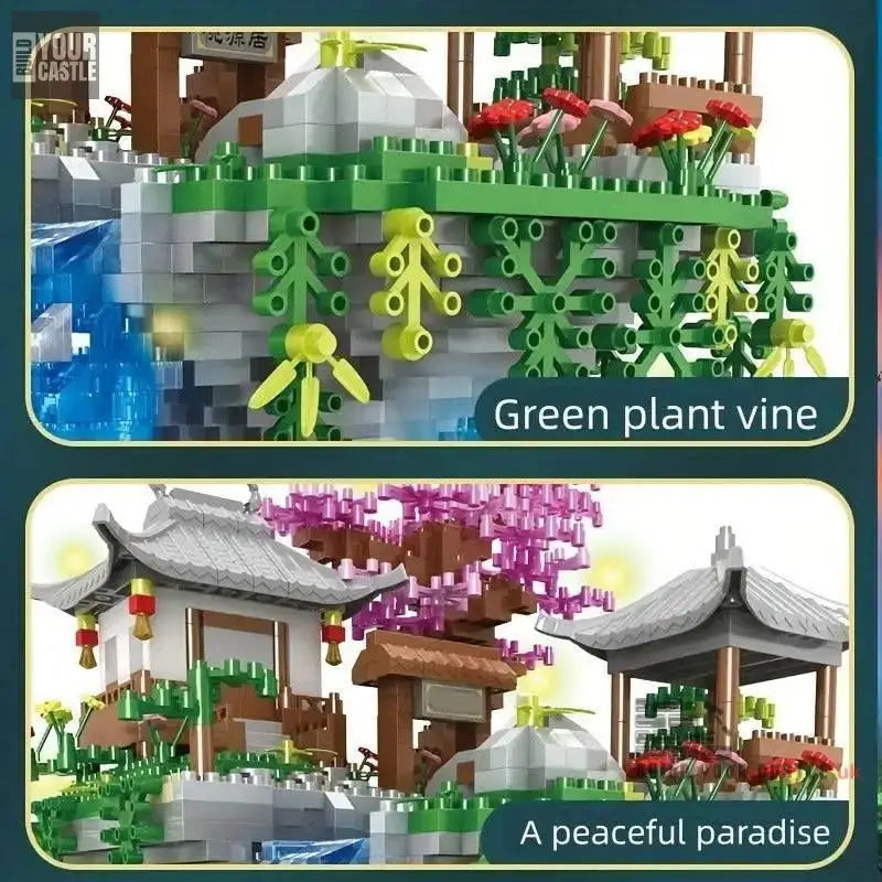 China town building blocks for kids and family - BuildYourCastle