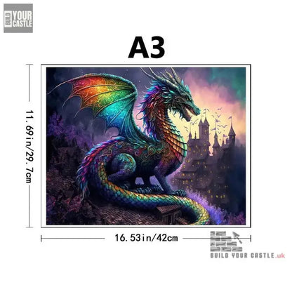 Dragon - Wooden Animal Jigsaw Puzzles - BuildYourCastle