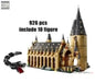 Harry Potter House Building Blocks Theme Movie - BuildYourCastle