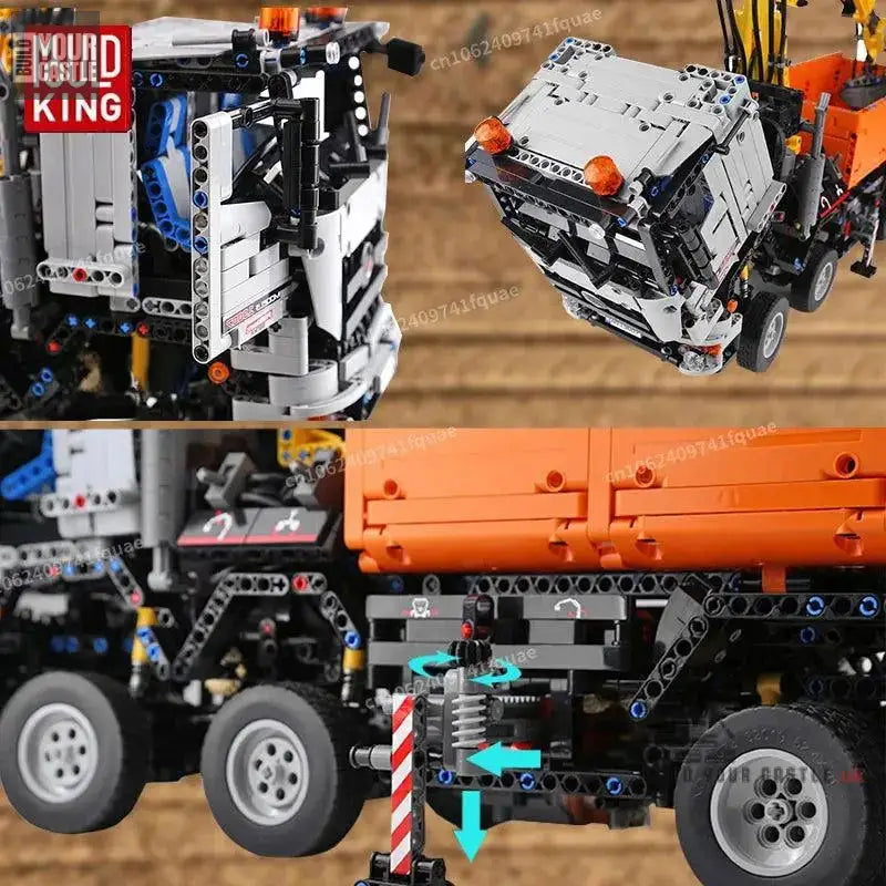 Mercedes-benz Arocs 42043 building set - BuildYourCastle