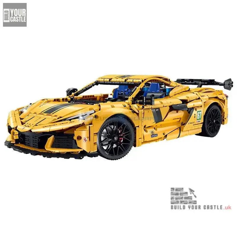 MOC 10622 Corvette C4 building set - BuildYourCastle