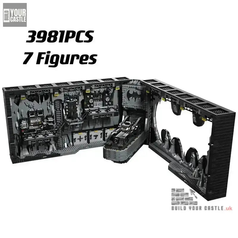 MOC 76252 Batman batcave movie building set - BuildYourCastle