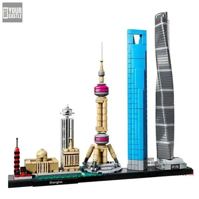 MOC Architecture building set Paris Dubai London Sydney Chicago - BuildYourCastle