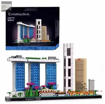 MOC Architecture building set Paris Dubai London Sydney Chicago - BuildYourCastle