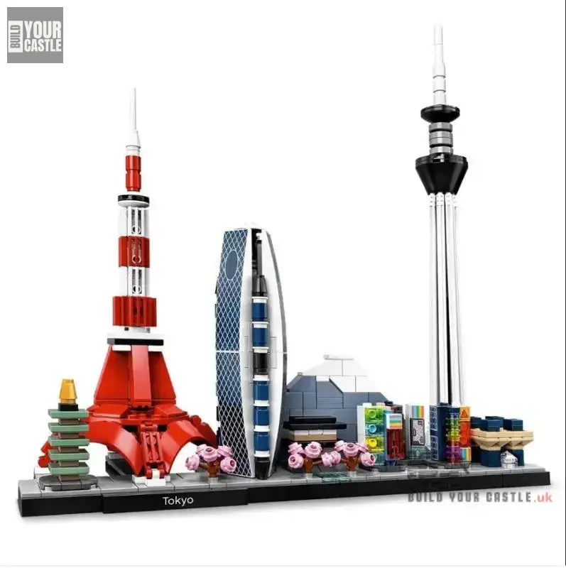 MOC Architecture building set Paris Dubai London Sydney Chicago - BuildYourCastle