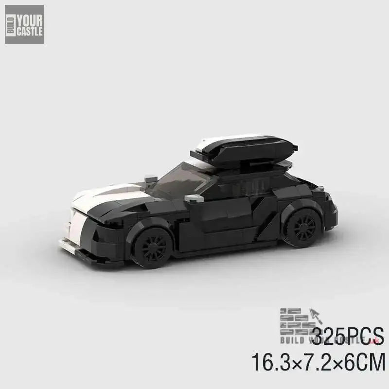 MOC Audi A5 BLOCKS BRICKS Minicar building set - BuildYourCastle