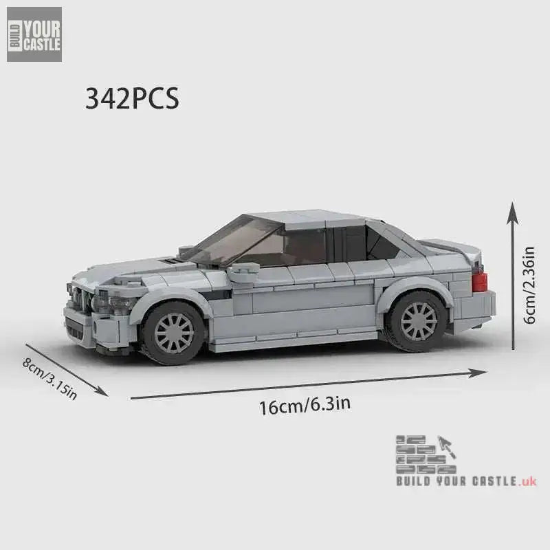 MOC BLOCKS BRICKS Minicar building set BMW M2 - BuildYourCastle