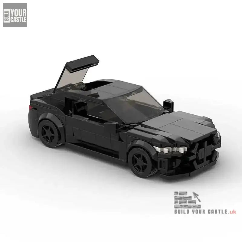 MOC BLOCKS BRICKS Minicar building set - BMW M4 Black - BuildYourCastle