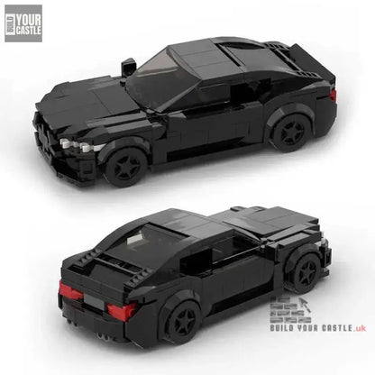 MOC BLOCKS BRICKS Minicar building set - BMW M4 Black - BuildYourCastle