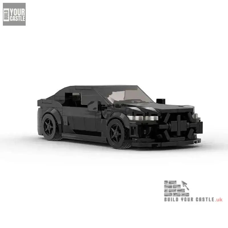 MOC BLOCKS BRICKS Minicar building set - BMW M4 Black - BuildYourCastle