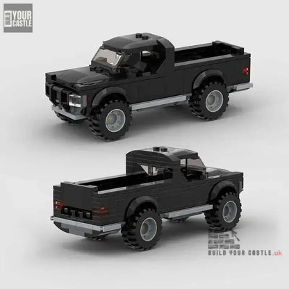 MOC BLOCKS BRICKS Minicar building set Pickup Truck - BuildYourCastle