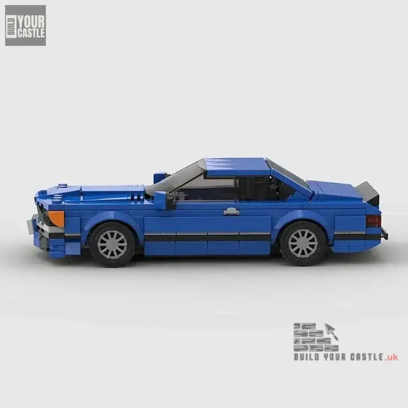 MOC BMW BLOCKS BRICKS Minicar Blue building set - BuildYourCastle