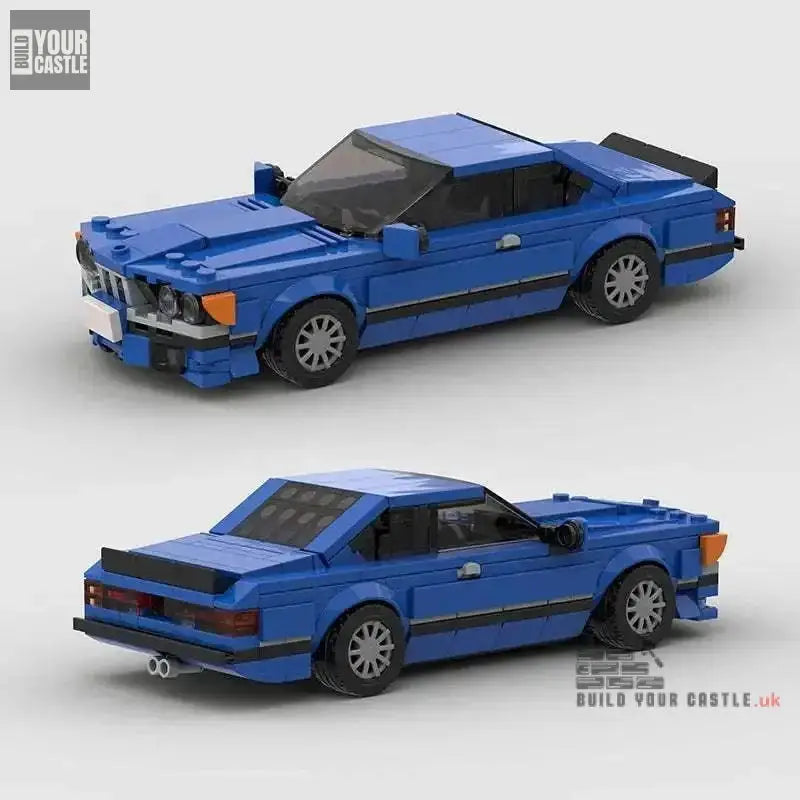 MOC BMW BLOCKS BRICKS Minicar Blue building set - BuildYourCastle