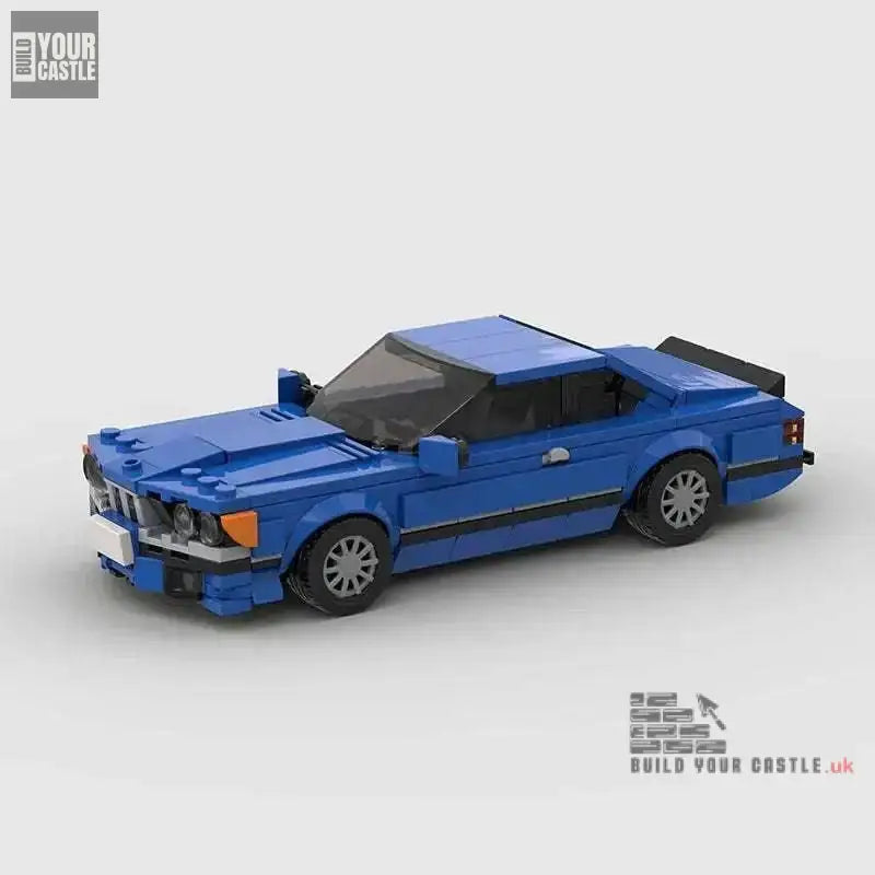 MOC BMW BLOCKS BRICKS Minicar Blue building set - BuildYourCastle