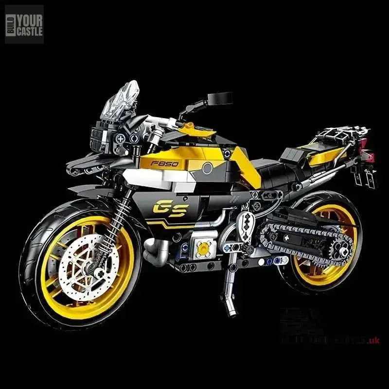 MOC BMW F850 GS motorcycle building set - BuildYourCastle