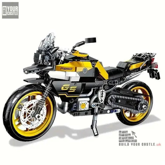 MOC BMW F850 GS motorcycle building set - BuildYourCastle