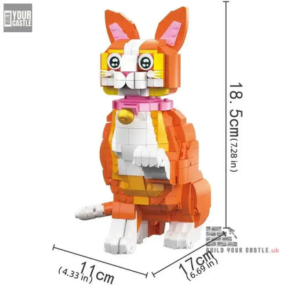 MOC CAT animal building set technic for kid - BuildYourCastle