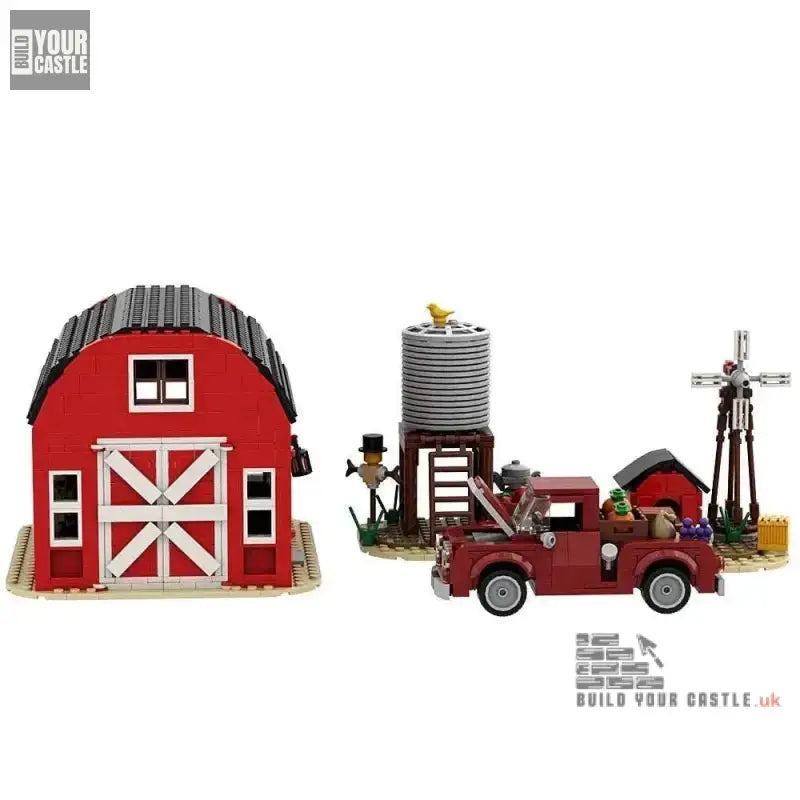 MOC Creative Windmill Farm building blocks - BuildYourCastle