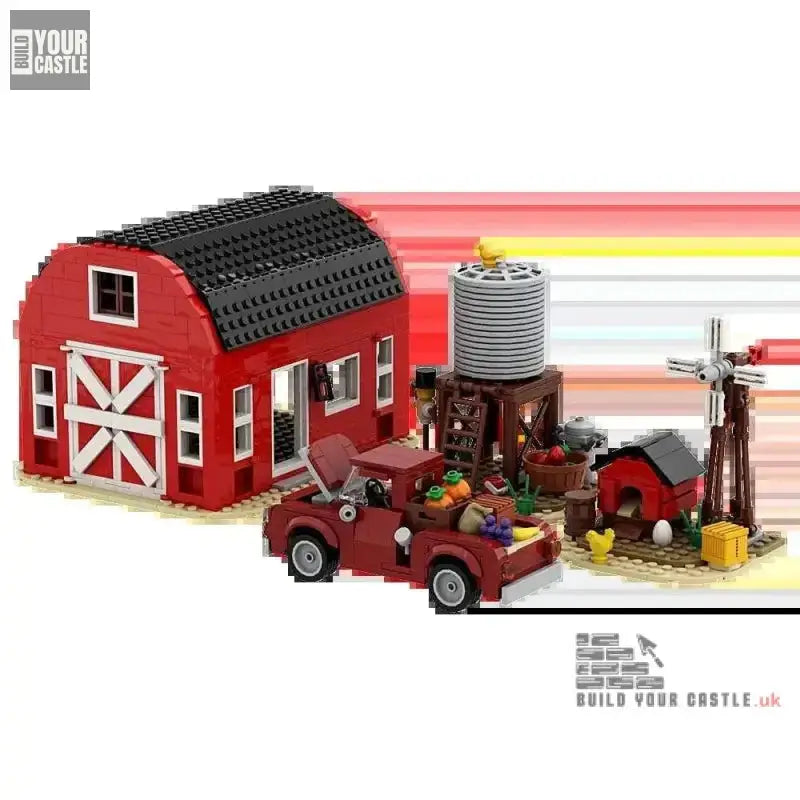 MOC Creative Windmill Farm building blocks - BuildYourCastle