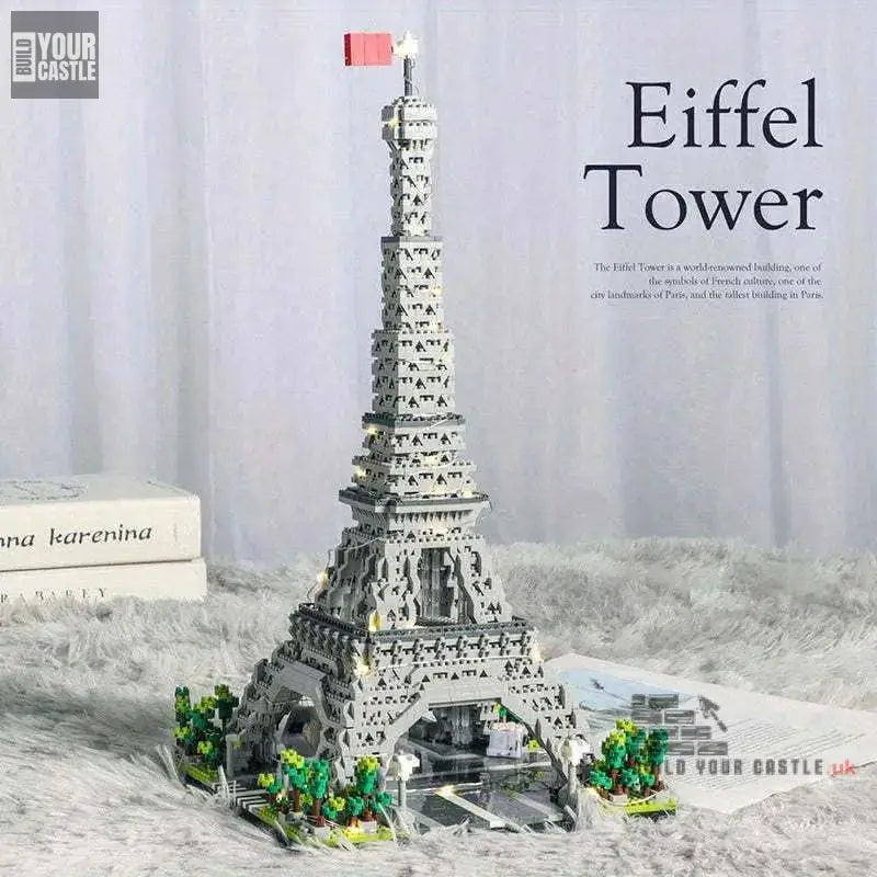 MOC Eiffel Tower Building set for kids - BuildYourCastle