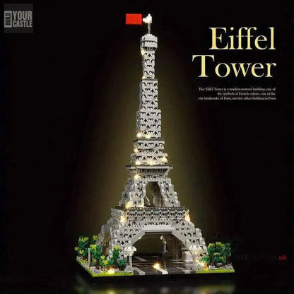 MOC Eiffel Tower Building set for kids - BuildYourCastle