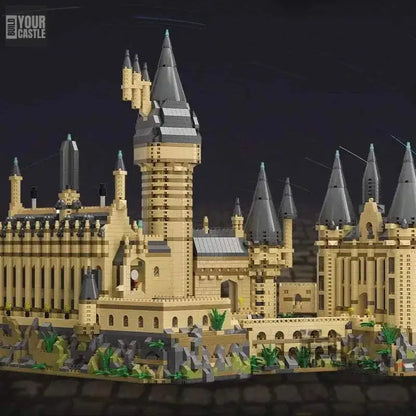 MOC Harry Potter Hogwards Castle Movie theme building set - BuildYourCastle