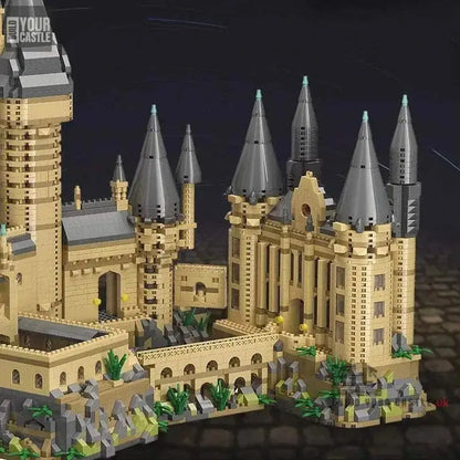 MOC Harry Potter Hogwards Castle Movie theme building set - BuildYourCastle