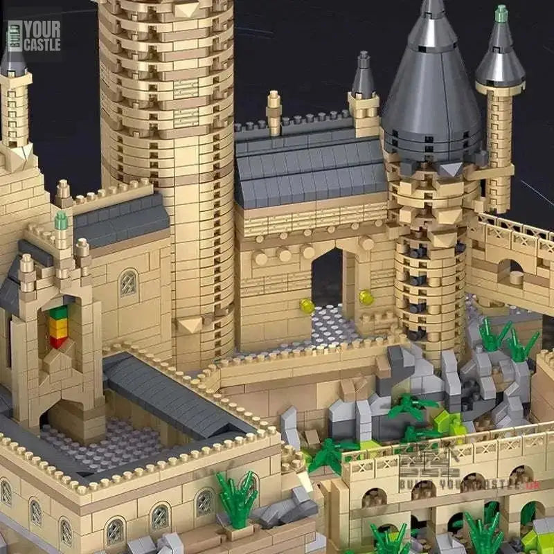 MOC Harry Potter Hogwards Castle Movie theme building set - BuildYourCastle