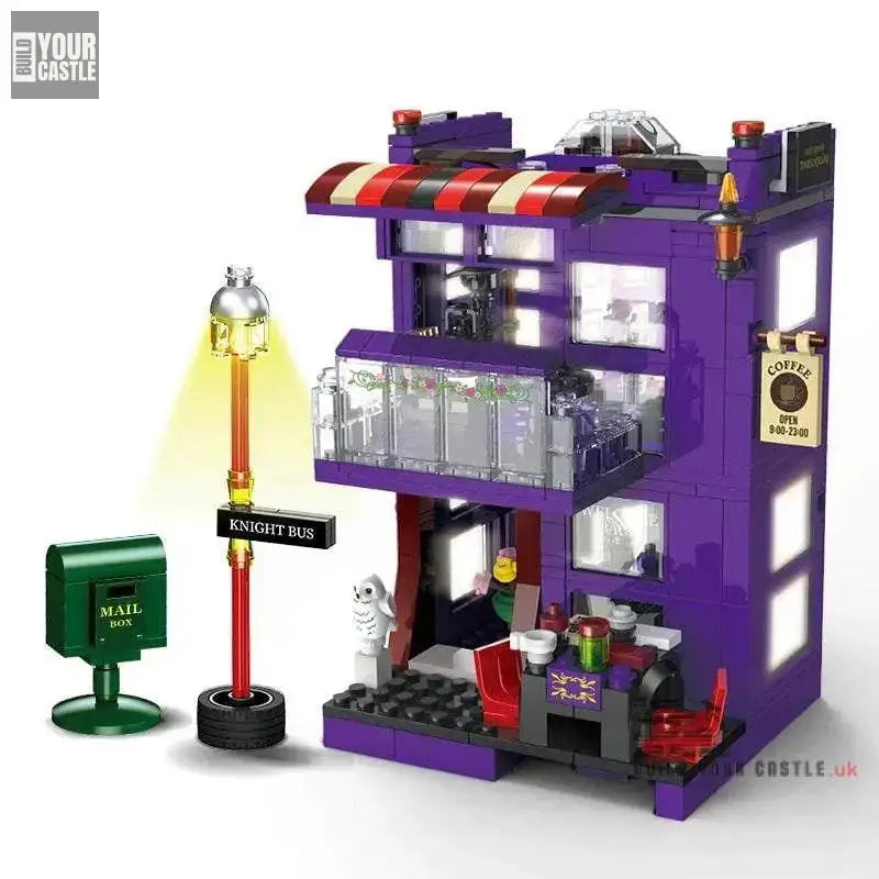 MOC Harry Potter Theme Building Blockss - Magic Diagon Pub - BuildYourCastle