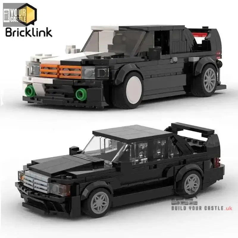 MOC Mercedes BLOCKS BRICKS Minicar building set - BuildYourCastle