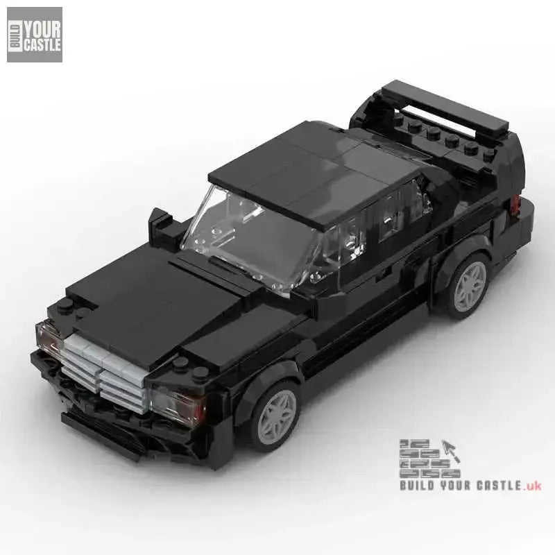 MOC Mercedes BLOCKS BRICKS Minicar building set - BuildYourCastle