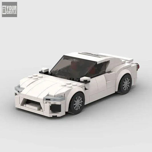 MOC MINI Cars Building Blocks Set GT86 Moc Racing Initial D Sports Car Vehicle Speed Champion Racer Building Blocks