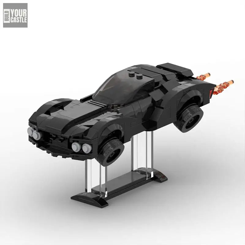 MOC MINI Cars Building Blocks Set MOC-146135 1989 Batmobile Single Seat Suspension Car Puzzle