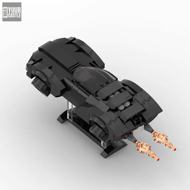 MOC MINI Cars Building Blocks Set MOC-146135 1989 Batmobile Single Seat Suspension Car Puzzle