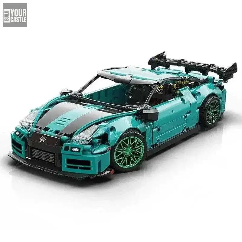 MOC Nissan GTR Building set - BuildYourCastle