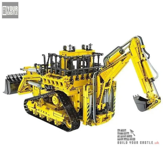 MOC Pneumatic Buldozer Truck- 3963pcs - BuildYourCastle