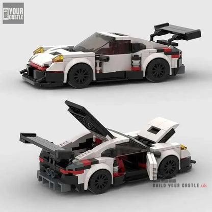 MOC Porsche 911 carrera turbo building set - BuildYourCastle