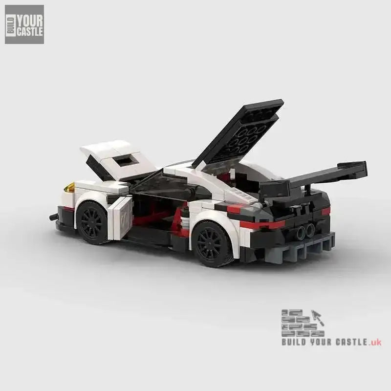 MOC Porsche 911 carrera turbo building set - BuildYourCastle