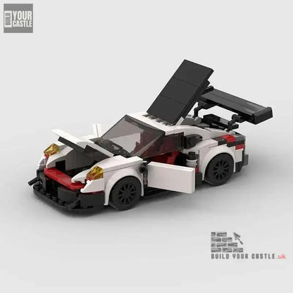 MOC Porsche 911 carrera turbo building set - BuildYourCastle