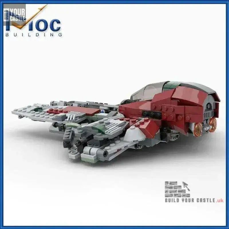 MOC Star Wars Jedi Interceptor building set - BuildYourCastle