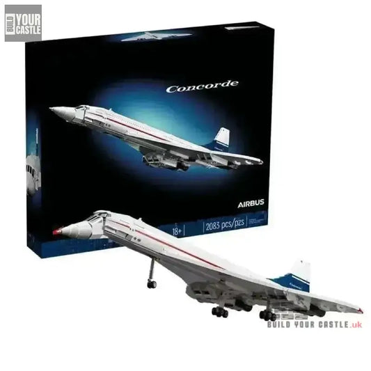 MOC TECHNIC 10318 Concorde Airbus building set - BuildYourCastle