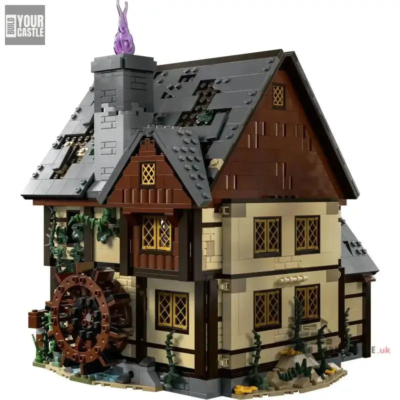 MOC Technic 21341 The Sisters Cottage Building Blocks Halloween building set for kid - BuildYourCastle