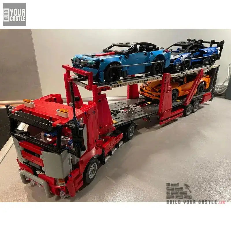 MOC Technic 42098 TRUCK mechanization building set - 1680 PCS - BuildYourCastle