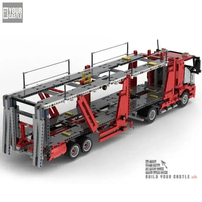 MOC Technic 42098 TRUCK mechanization building set - 1680 PCS - BuildYourCastle