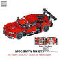 MOC Technic BMW M4 GT3 Supercar car building set - BuildYourCastle