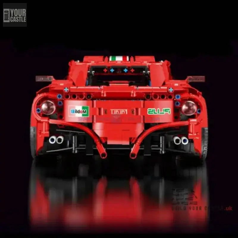 MOC Technic Ferrari F12 Berlinetta 1:10 car building set - BuildYourCastle