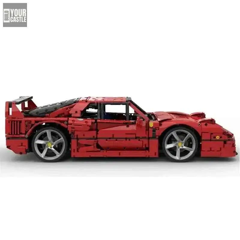 MOC Technic Ferrari F40 building set 3778pcs - BuildYourCastle