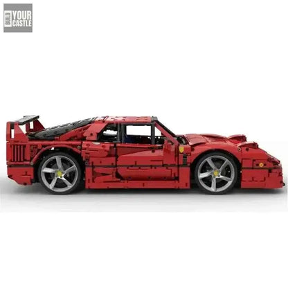 MOC Technic Ferrari F40 building set 3778pcs - BuildYourCastle