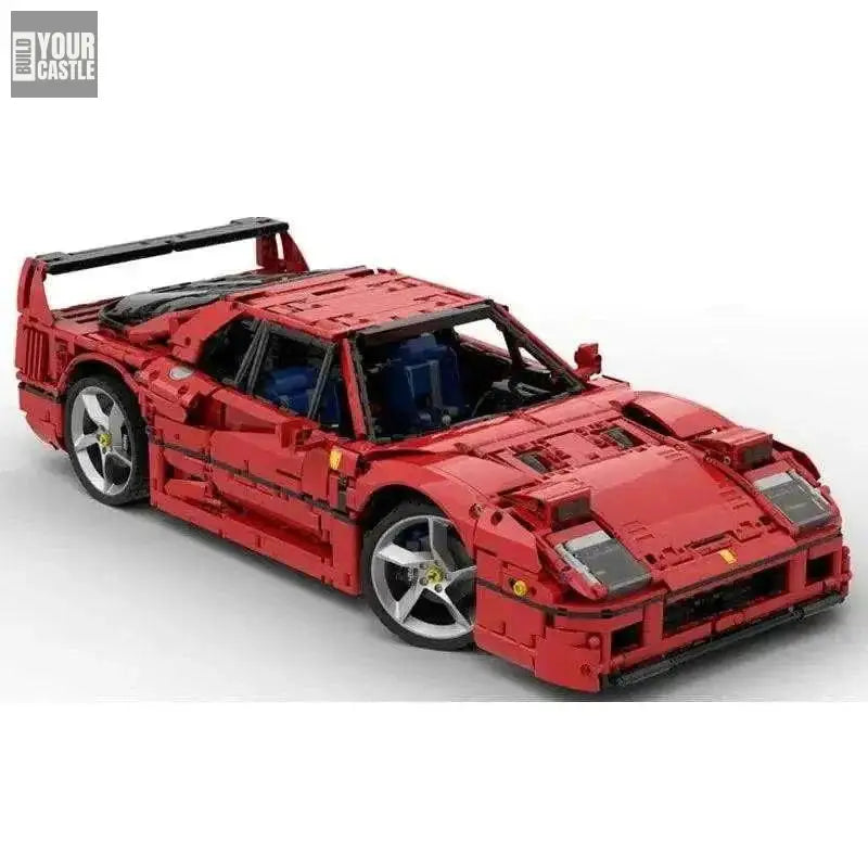 MOC Technic Ferrari F40 building set 3778pcs - BuildYourCastle