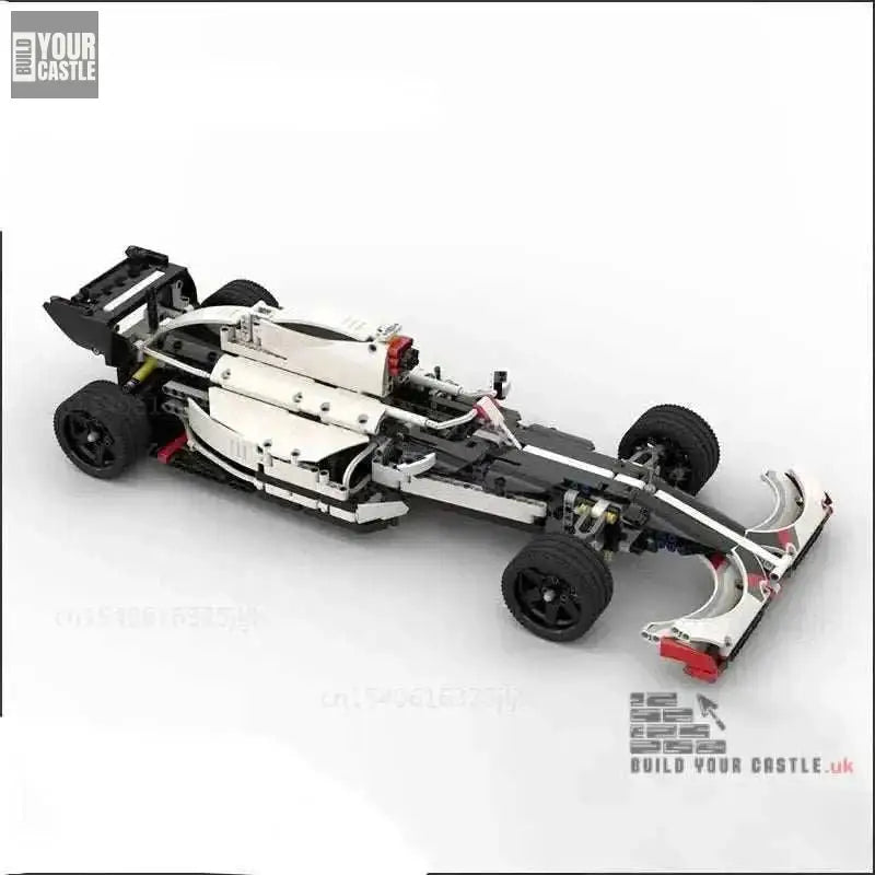 MOC Technic Formula F1 Super Speed 1236pcs - BuildYourCastle